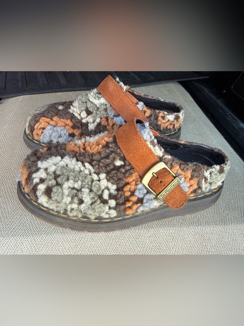 Dr Martens Isham Crochet Wool and Suede 38 - Picture 1 of 9